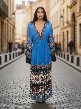 halter neck a line dress Green Halterneck Lilijana Midi Dress main image 1